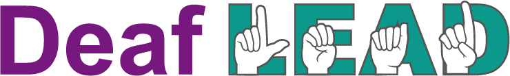 DeafLEAD logo
